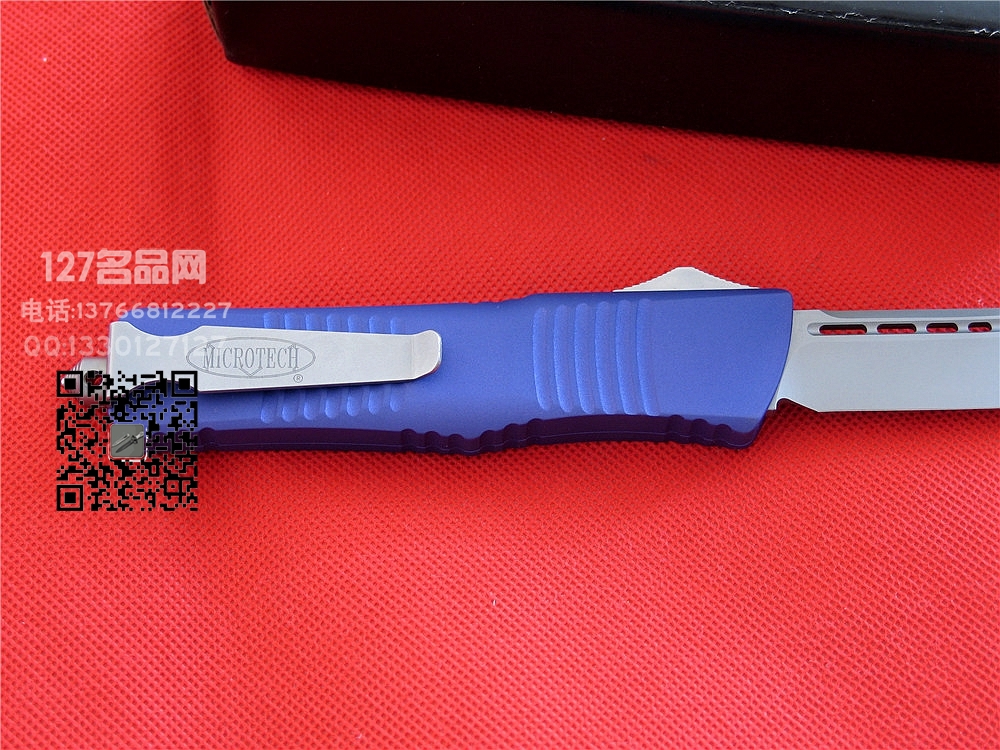 美国微技术MICROTECH蓝色战术恐龙T头直跳127名品网