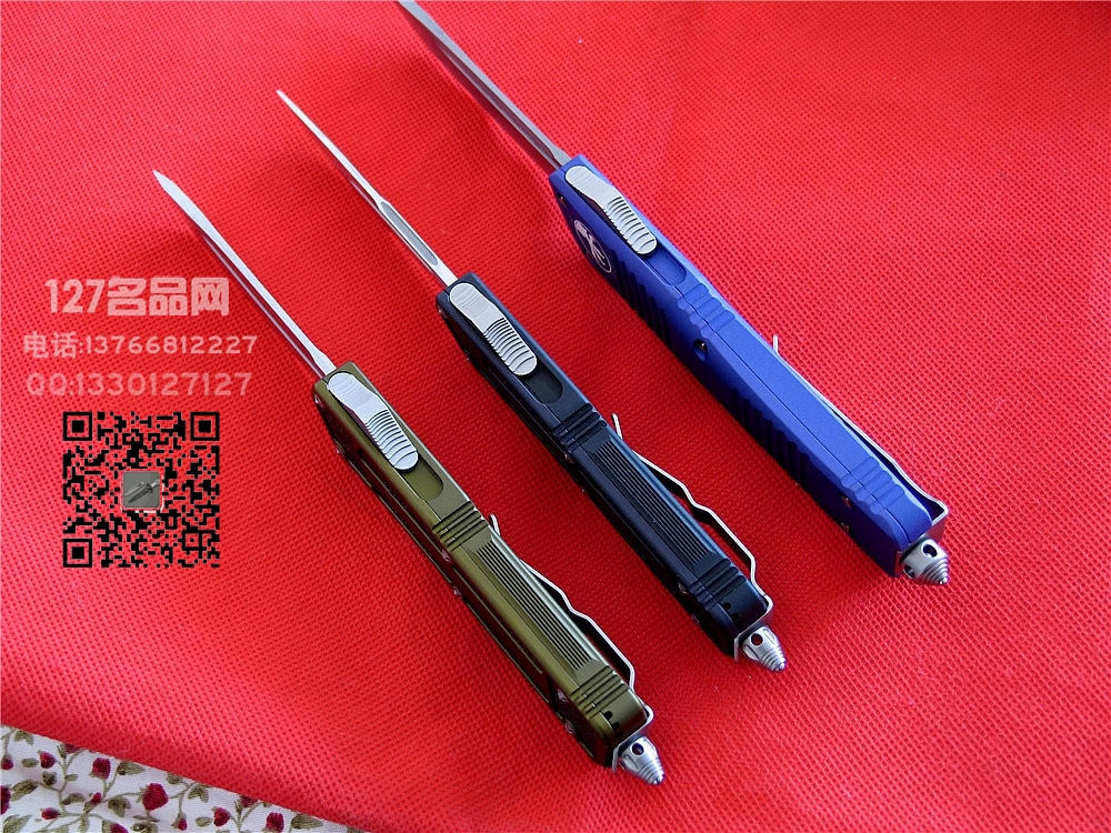 美国微技术MICROTECH蓝色战术恐龙T头直跳127名品网