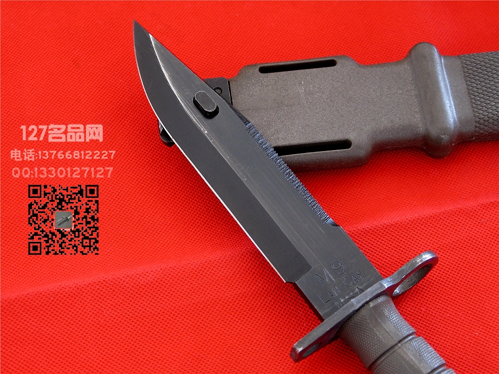 美国兰卡M9美军M9刺刀世界名刀127名品网