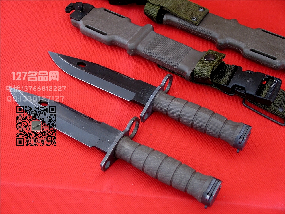 美国兰卡M9美军M9刺刀世界名刀127名品网