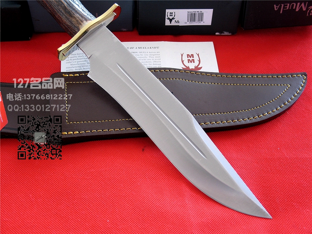 Muela西班牙鹿牌MAGNUM-26博伊刀 军刀猎刀127名品网