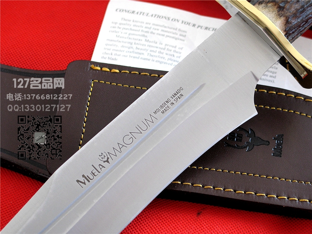 Muela西班牙鹿牌MAGNUM-26博伊刀 军刀猎刀127名品网