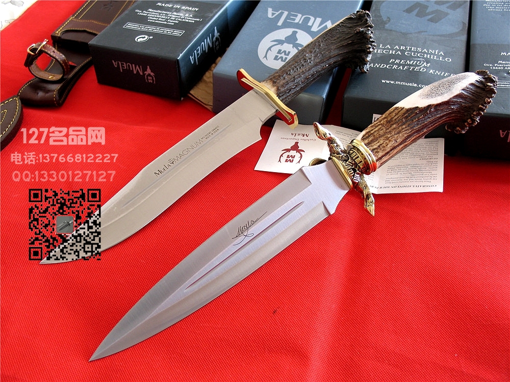 Muela西班牙鹿牌MAGNUM-26博伊刀 军刀猎刀127名品网