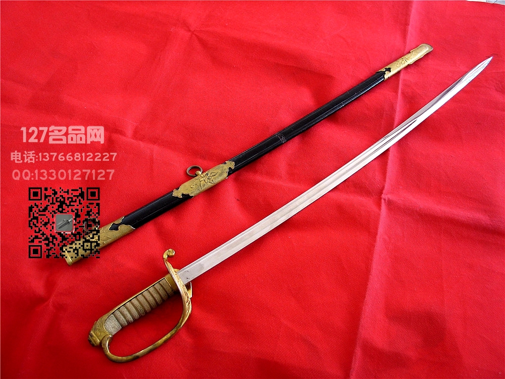 日本明治1883式海军军官指挥刀
