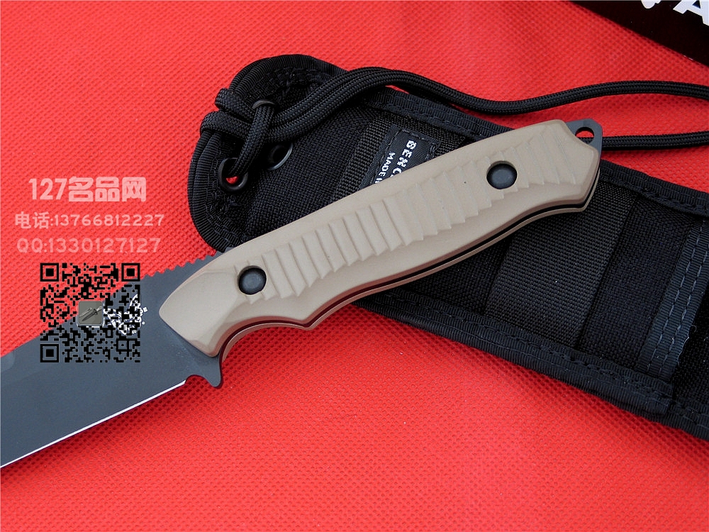 美国蝴蝶BENCHMADE 140BKS猎虎沙色柄127名品网