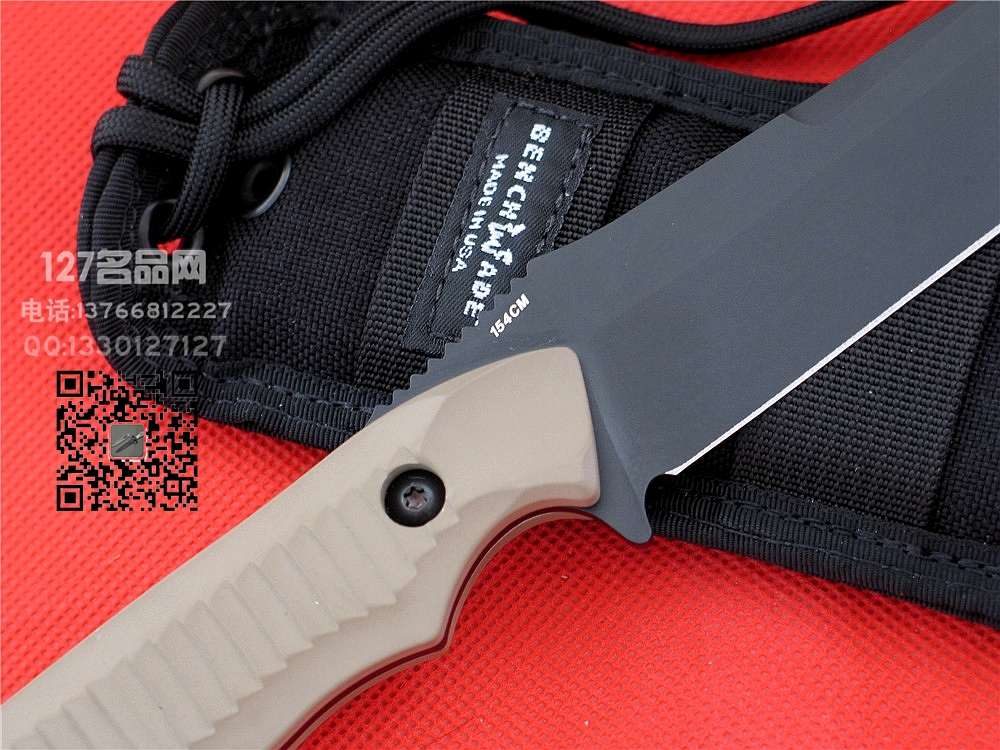 美国蝴蝶BENCHMADE 140BKS猎虎沙色柄127名品网