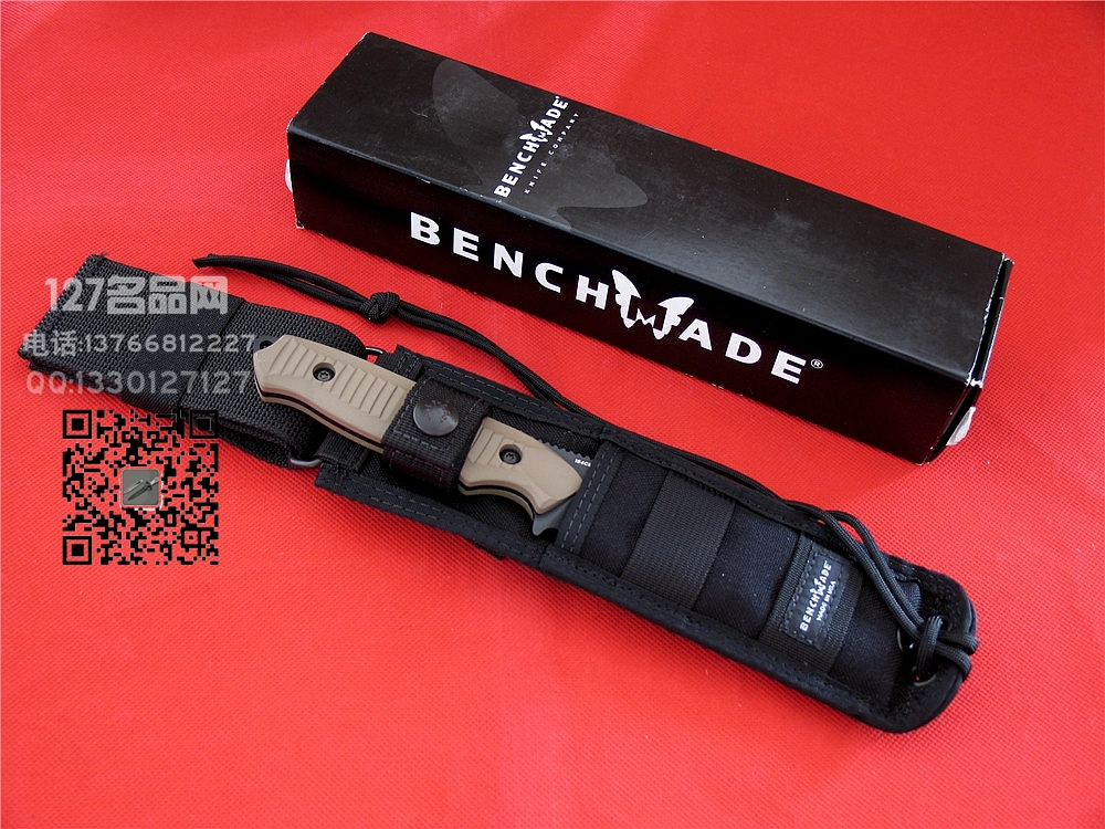 美国蝴蝶BENCHMADE 140BKS猎虎沙色柄127名品网