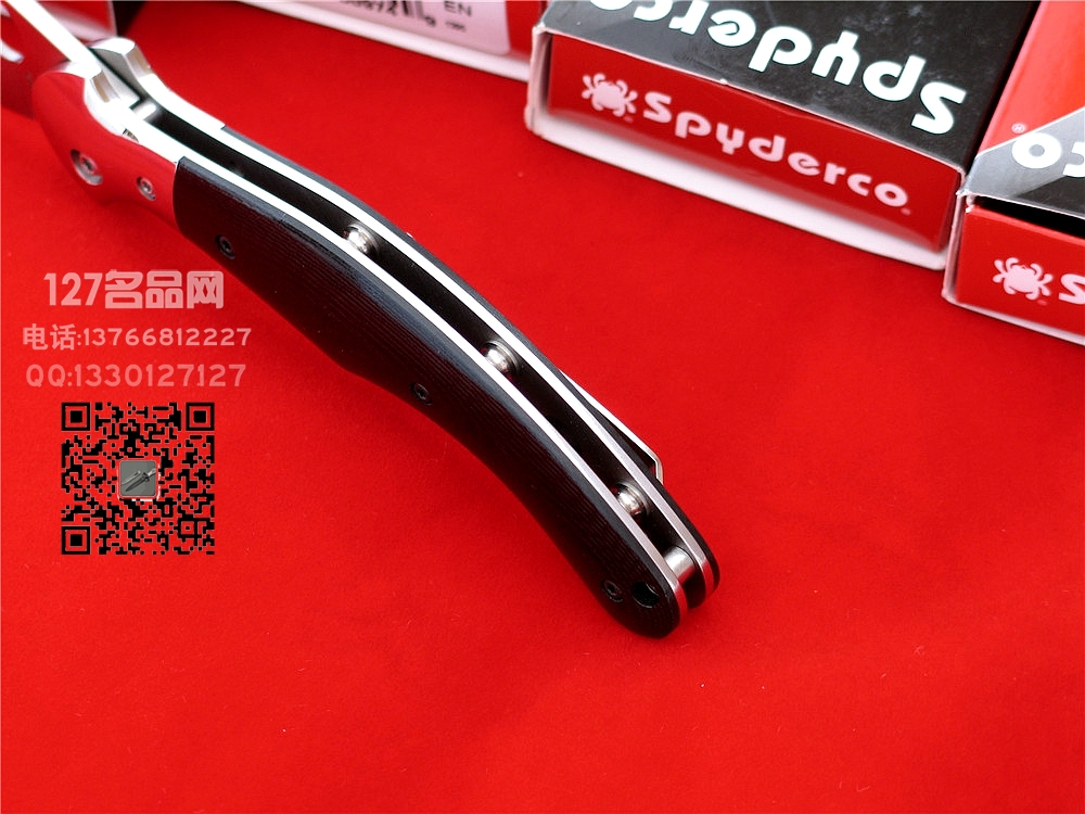 美国SPYDERCO蜘蛛C173GP凶牙利CTS XHP钢 