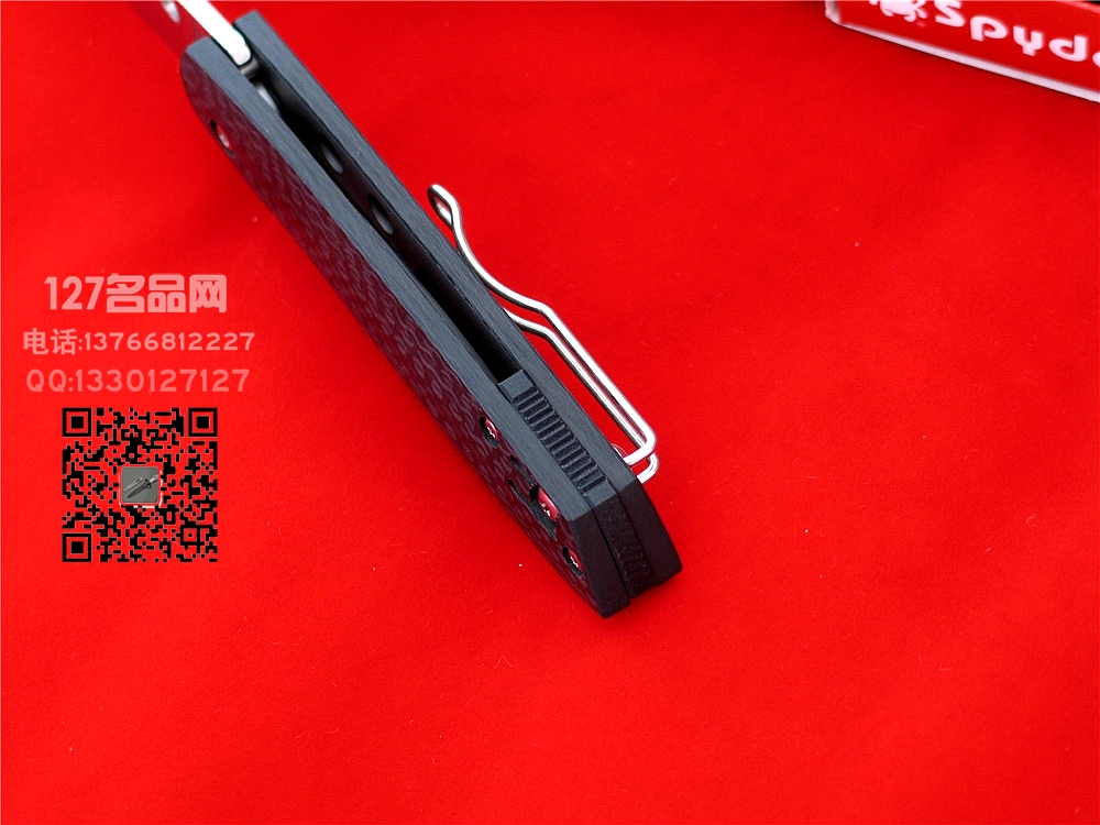 美国SPYDERCO蜘蛛C195CFP CPM-S30V钢碳纤维柄
