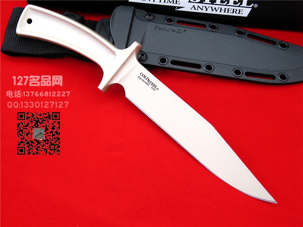 美国冷钢Cold Steel  36MD  BOWIE 52100高碳钢锻造一体搏伊  握感十