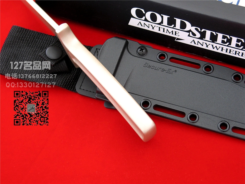 美国冷钢Cold Steel  36MD  BOWIE 52100高碳钢锻造一体搏伊  握感十
