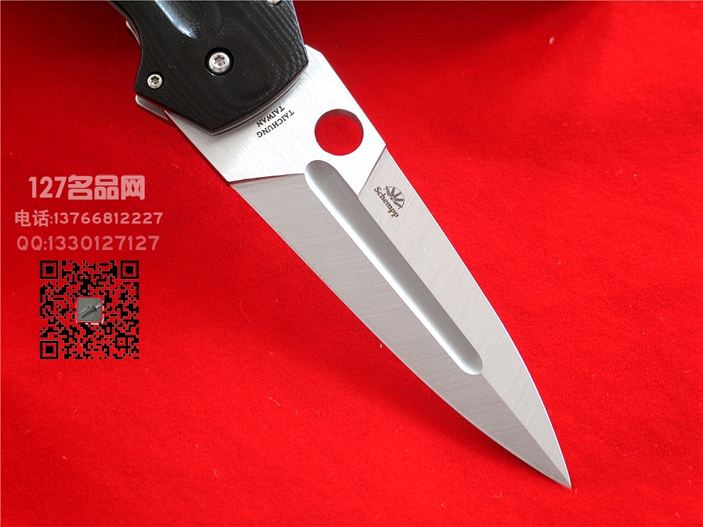 美国蜘蛛Spyderco  C215G Euroedge S30V钢2017新款折刀
