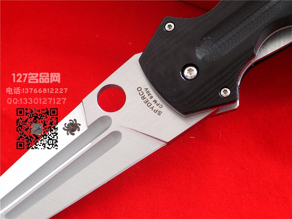 美国蜘蛛Spyderco  C215G Euroedge S30V钢2017新款折刀