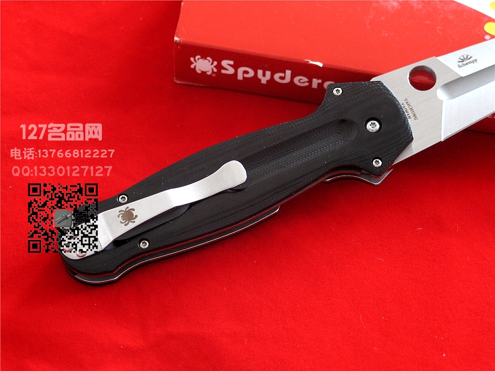 美国蜘蛛Spyderco  C215G Euroedge S30V钢2017新款折刀
