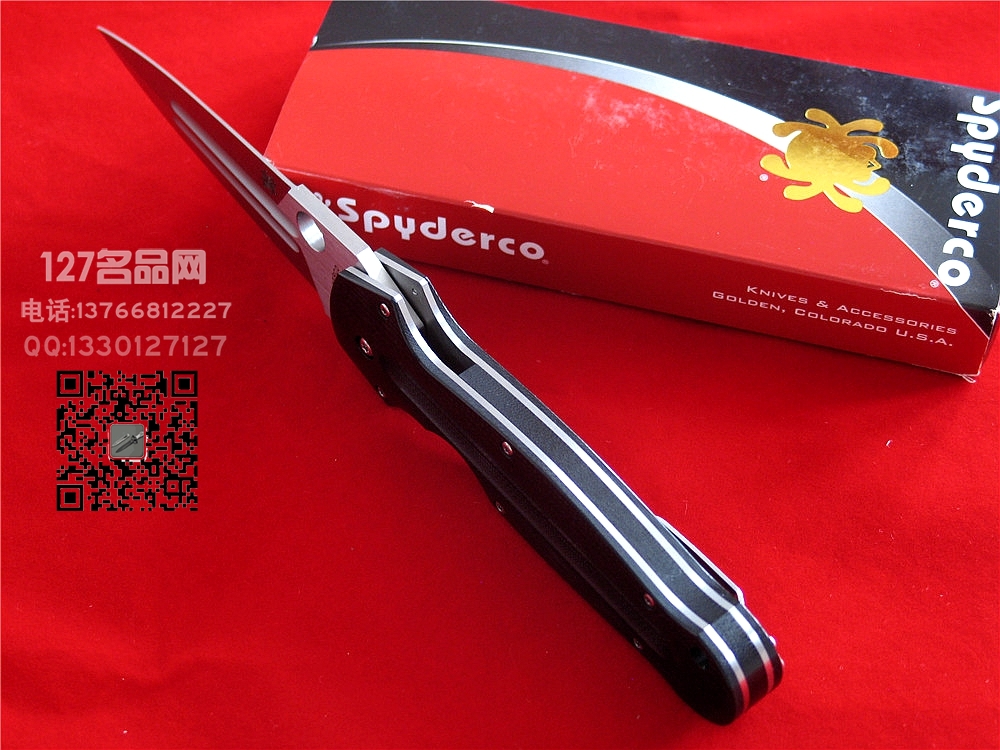 美国蜘蛛Spyderco  C215G Euroedge S30V钢2017新款折刀