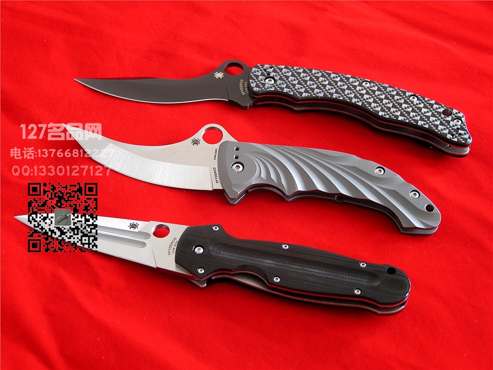 美国蜘蛛Spyderco  C215G Euroedge S30V钢2017新款折刀