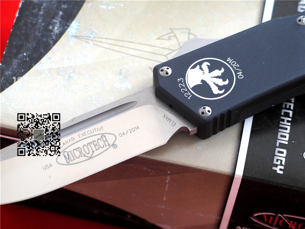 美国微技术MICROTECH 176-4 圣甲虫水滴头单锋全刃直跳
