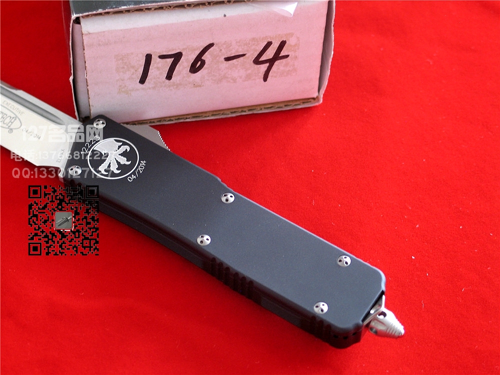 美国微技术MICROTECH 176-4 圣甲虫水滴头单锋全刃直跳