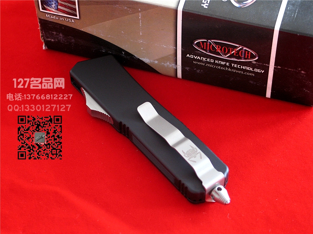 美国微技术MICROTECH 176-4 圣甲虫水滴头单锋全刃直跳