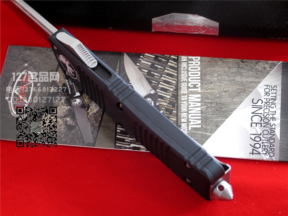 美国微技术MICROTECH  战术恐龙水滴单锋全刃头直跳127名品网
