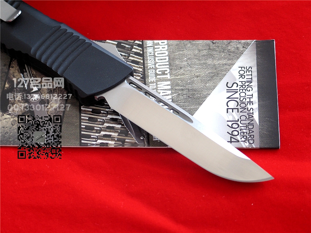 美国微技术MICROTECH  战术恐龙水滴单锋全刃头直跳127名品网
