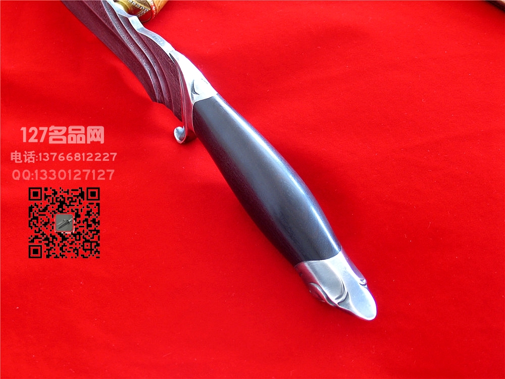 俄罗斯普京御用刀具 基兹利亚尔 大马士革 鲨鱼