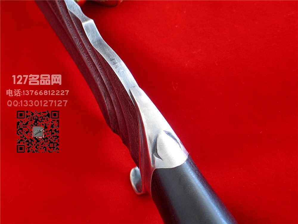 俄罗斯普京御用刀具 基兹利亚尔 大马士革 鲨鱼