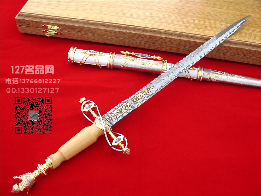 俄罗斯A&R 沙皇 贵族高端短剑127名剑名品网