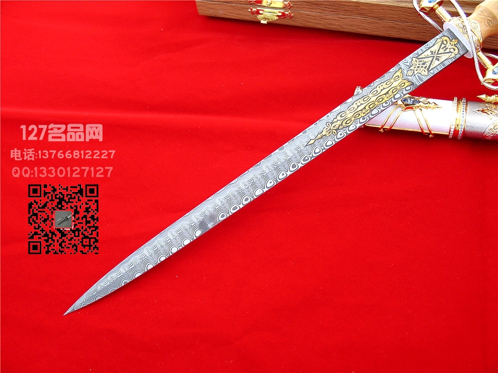 俄罗斯A&R 沙皇 贵族高端短剑127名剑名品网