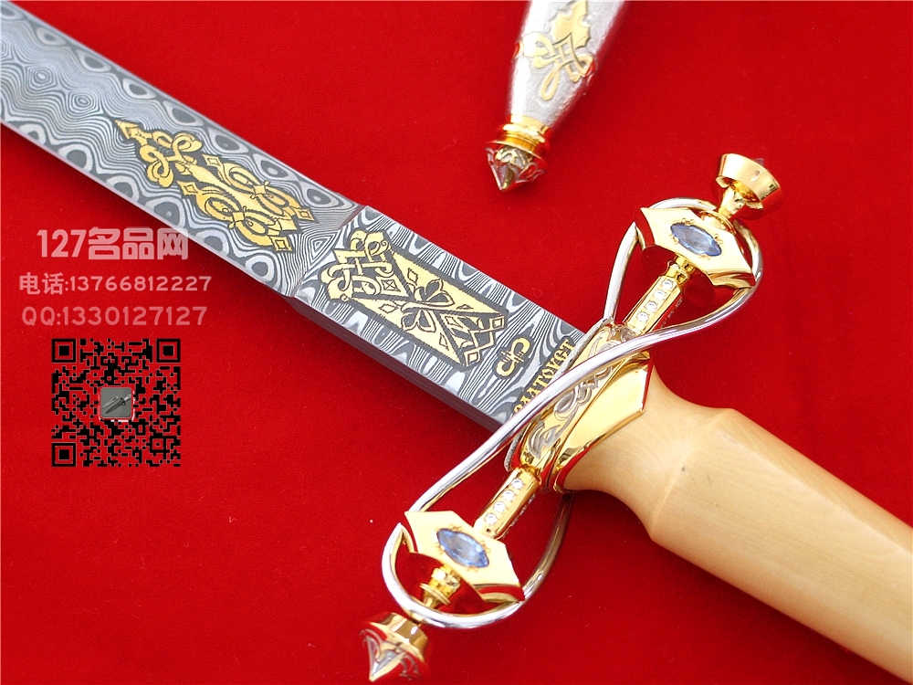 俄罗斯A&R 沙皇 贵族高端短剑127名剑名品网
