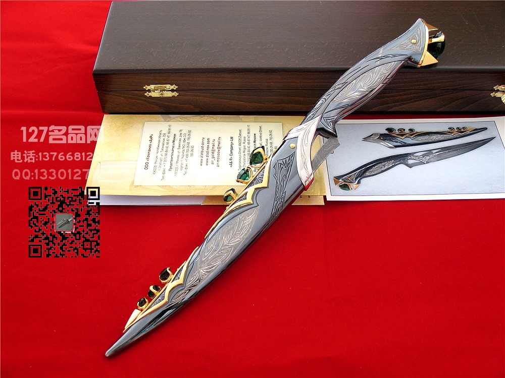 俄罗斯A&R 进化 贵族高端手工刀127名剑名品网 
