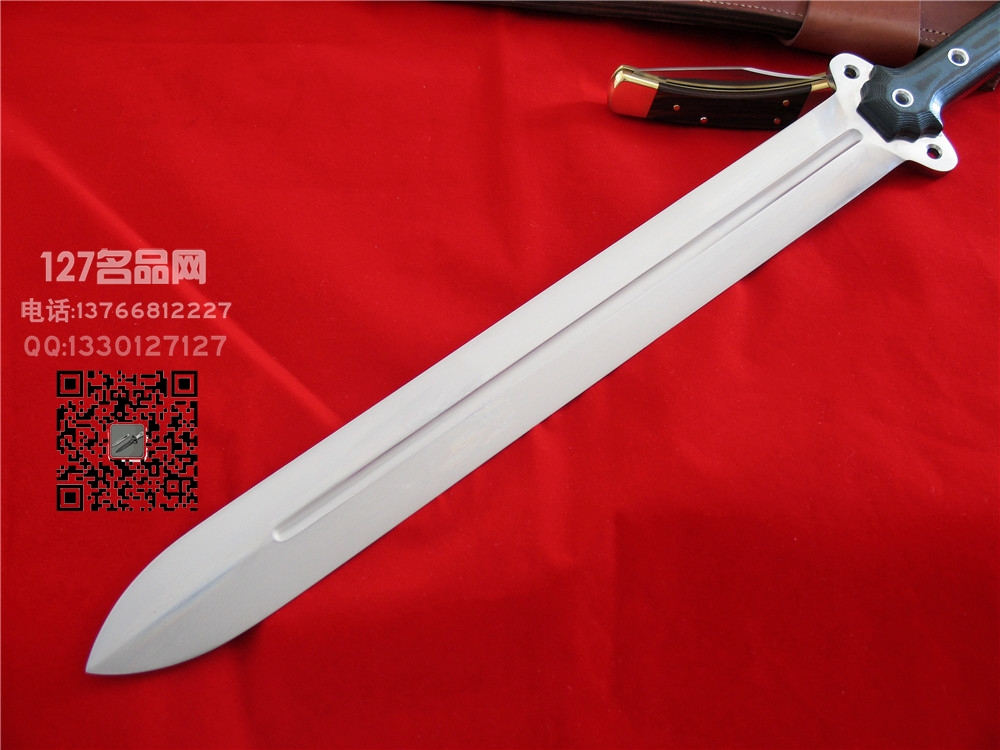  美国冷钢Cold Steel 双刃罗马短剑127名刃名品网