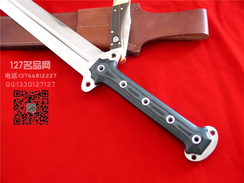  美国冷钢Cold Steel 双刃罗马短剑127名刃名品网