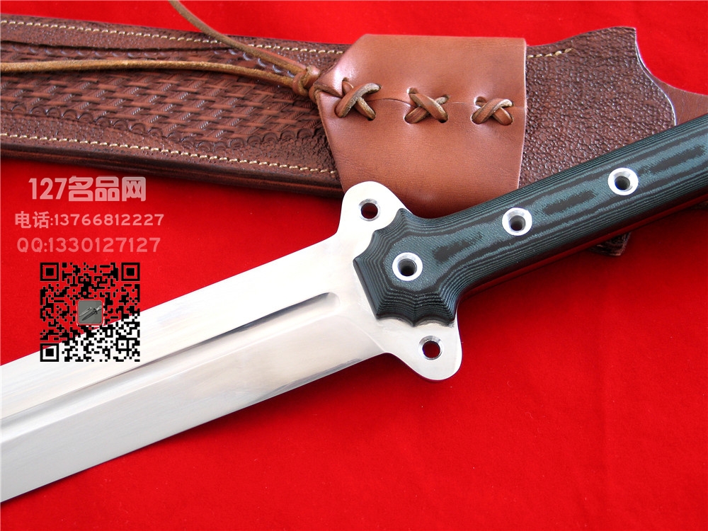  美国冷钢Cold Steel 双刃罗马短剑127名刃名品网