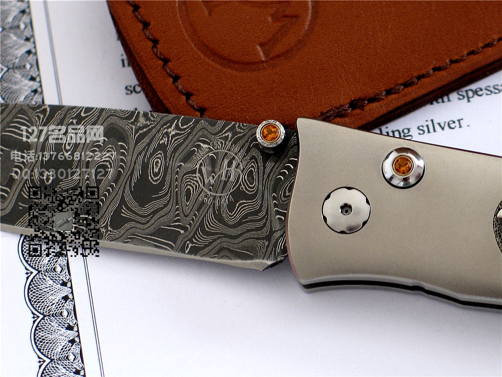 William Henry 美国威廉亨利 B30 LONGHORN大马士革限量版