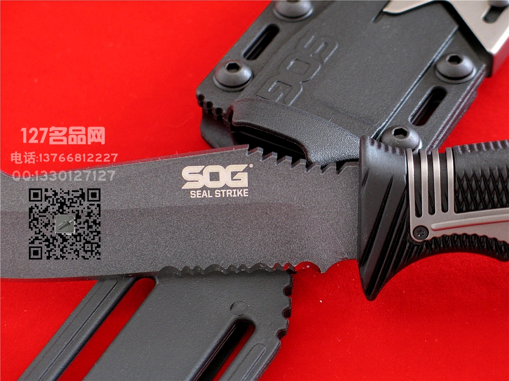 美国SOG哨格 ss1002-CP海豹突击多功能鞘野外生存刀
