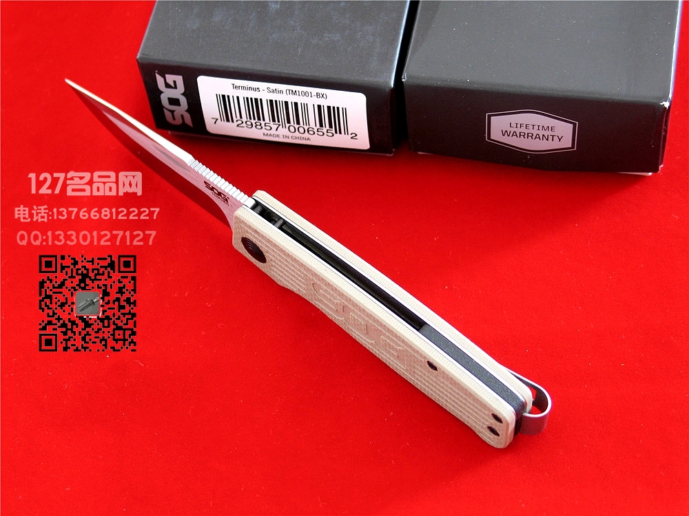 美国哨格SOG索格TM1001户外小刀127名品网 