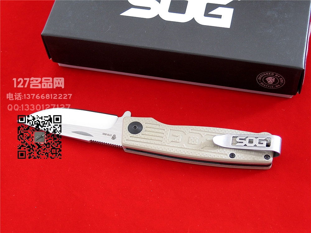美国哨格SOG索格TM1001户外小刀127名品网 