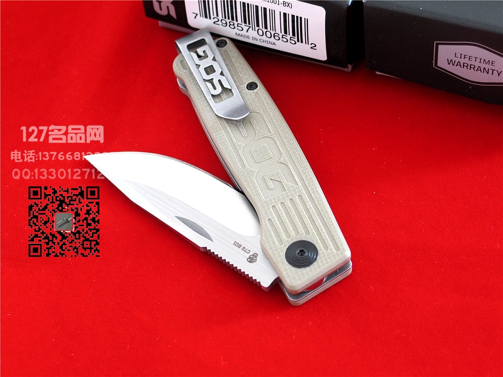 美国哨格SOG索格TM1001户外小刀127名品网 