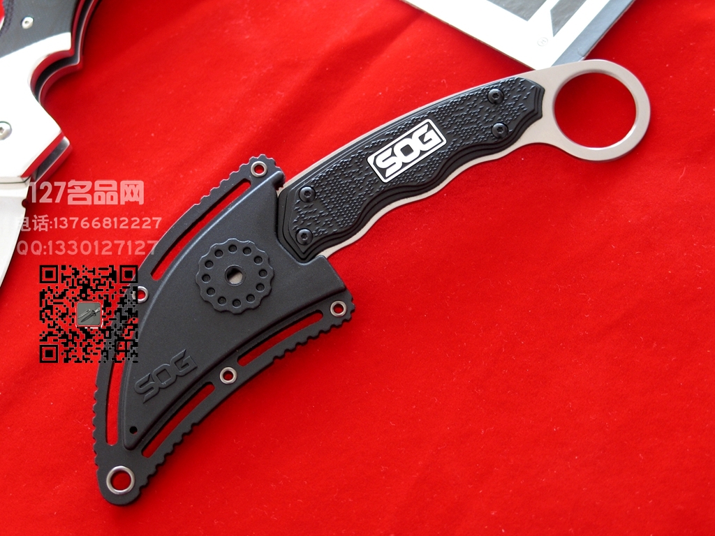索格SOG哨格GB1001-CP便携爪刀求生刀127名品收藏网 