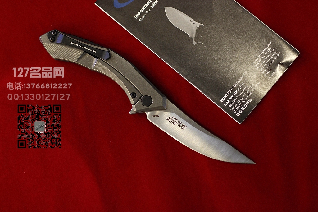 美国ZT 零误差 0460 S35VN波斯小王子