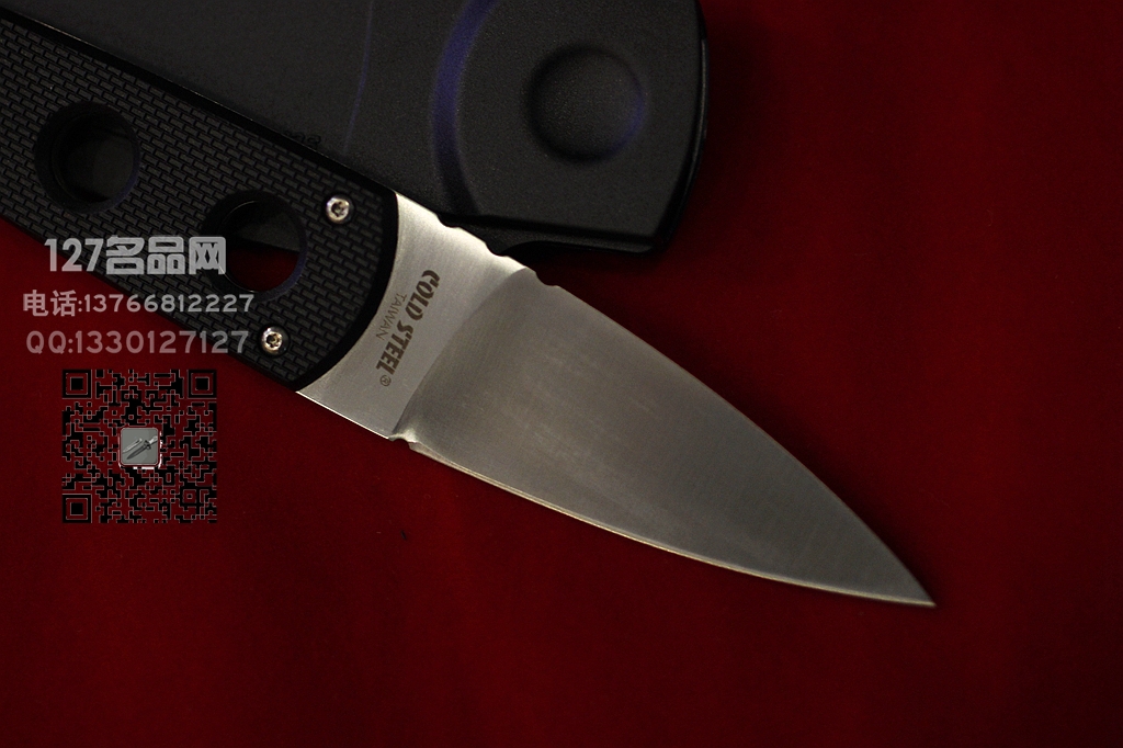 美国冷钢 Cold Steel 11SDT颈挂防身刀 反恐防爆直刀