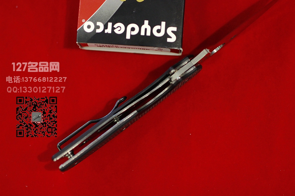 美国蜘蛛SPYDERCO C123CFP 贤者碳纤维柄