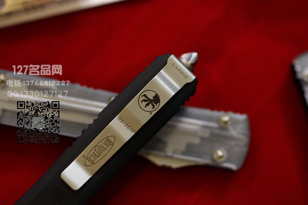 美国微技术MICROTECH  121-1 Clear Top透明壳限量版双刃直跳