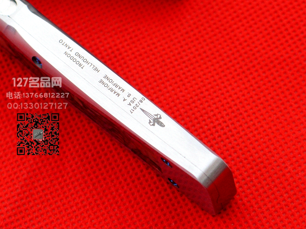 美国微技术MICROTECH 剑标限量版手工镜面地狱犬