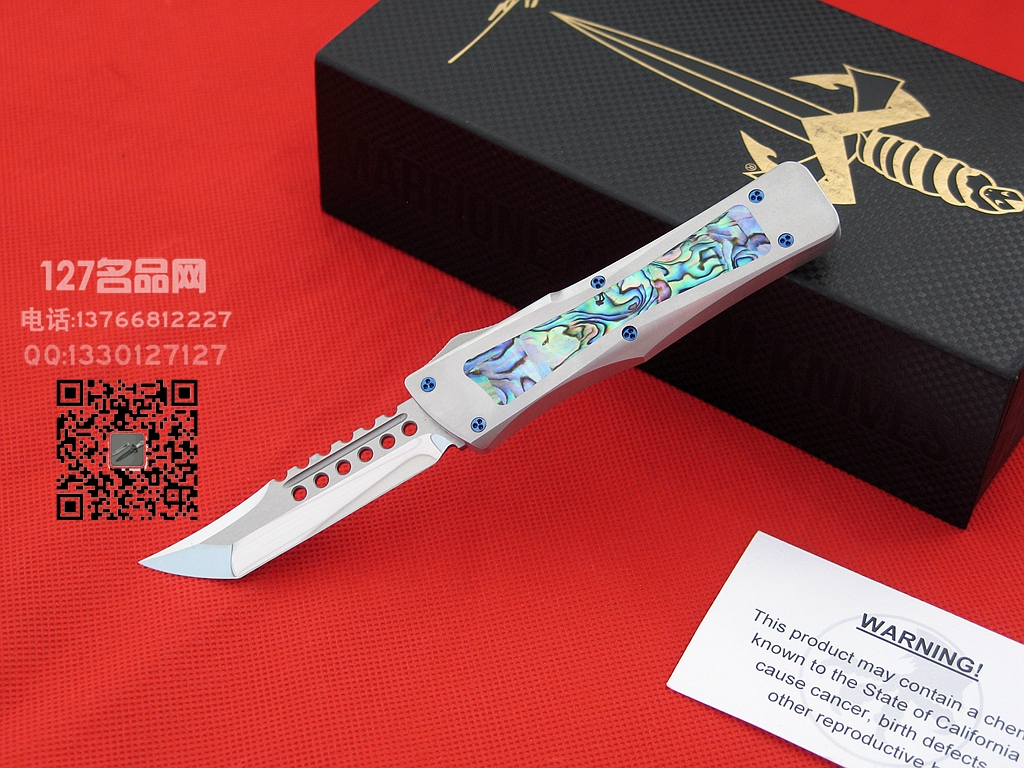 美国微技术MICROTECH 剑标限量版手工镜面地狱犬