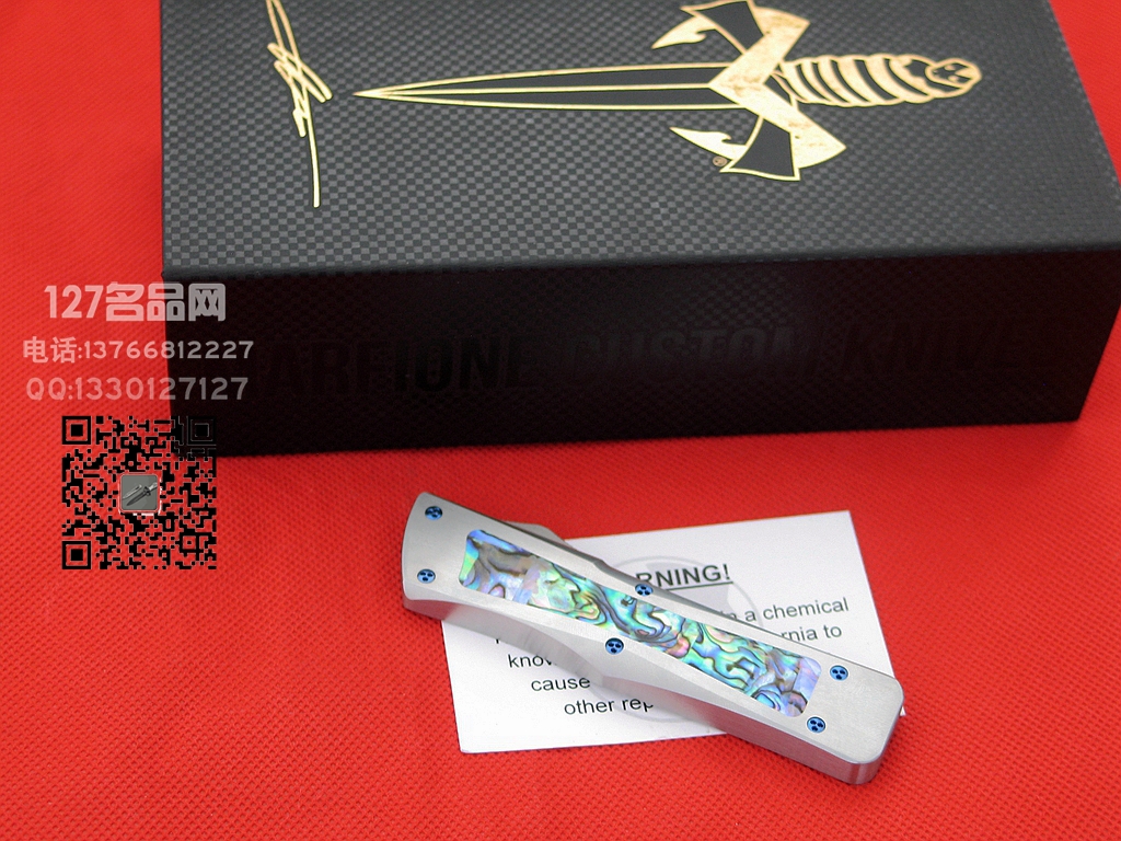 美国微技术MICROTECH 剑标限量版手工镜面地狱犬