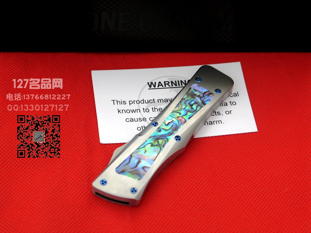 美国微技术MICROTECH 剑标限量版手工镜面地狱犬