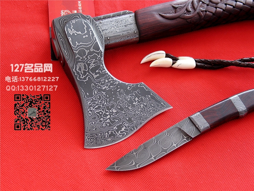 斯洛伐克大师 斯特凡·艾伯特  大马士革战神斧 世界名斧