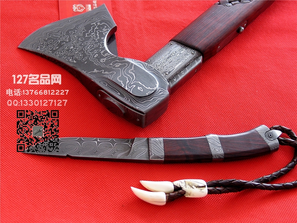 斯洛伐克大师 斯特凡·艾伯特  大马士革战神斧 世界名斧